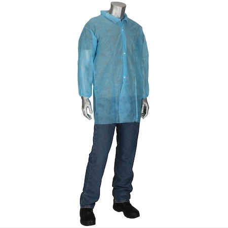 Pip Standard Weight 20GSM SBP Lab Coat, 30PK 3512LB/2XL