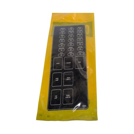 Caterpillar FILM INSTR, CATERPILLAR OEM 4I8256 4I8256