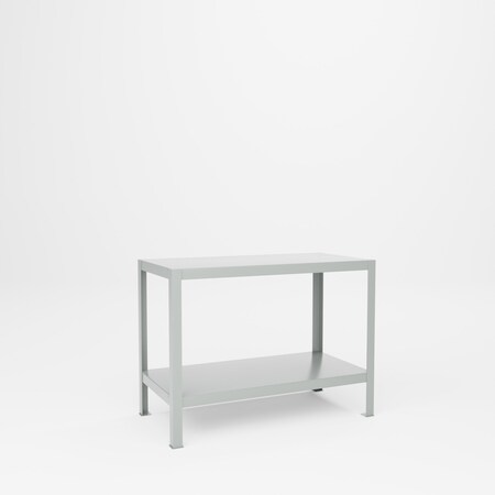 Pucel Extra Heavy Duty Tool Stand, 48 in W x 24 in D x 36 in H, Gray HS-2448-2