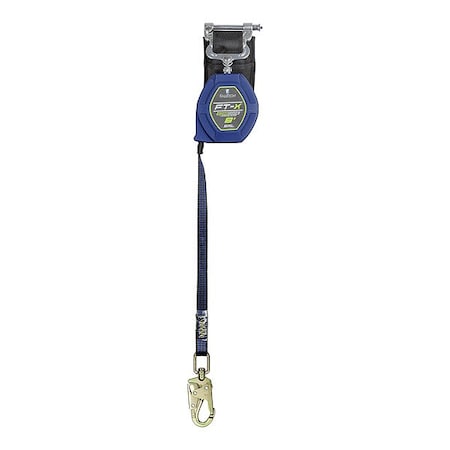 Falltech FT-X(R) EdgeCore(TM) Self-Retracting Lifeline, Swivel Snap Hook, Aluminum, 1 Leg(s) 84108SP1