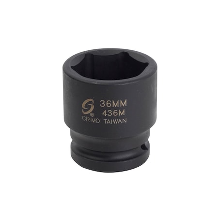Sunex 3/4 in Drive 36Mm Impact Socket 436M