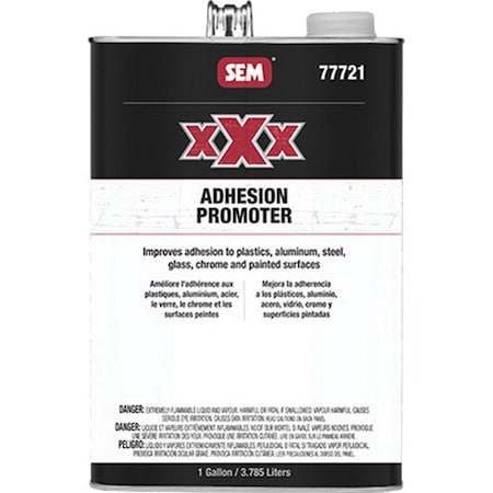 Sem XXX Adhesion Promoter, 1 gallon Can, Clear, Liquid 77721