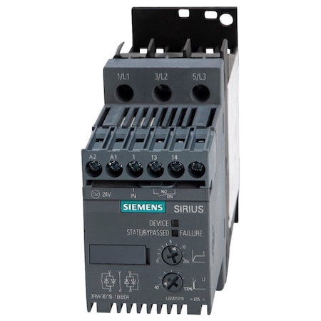 Siemens SIRIUS soft starter S00 17.6 A 7.5 kW/400 V 3RW3018-1BB04
