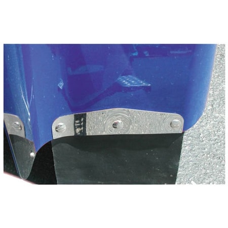 Replacement For Kenworth W900L Year 2012 Stainless Steel Front Fender Mud Flap Bracket