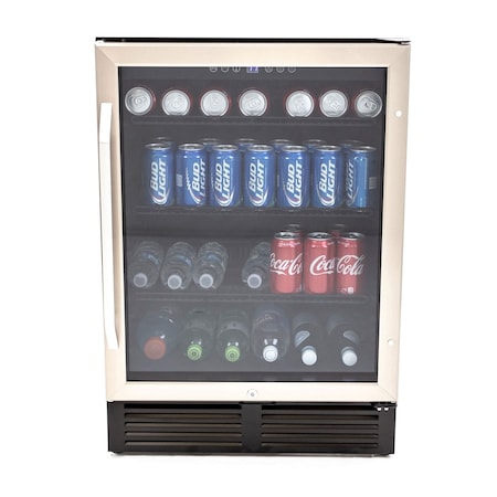 Avanti Beverage Center, 130 Can Capacity, in Stainless Steel BCA516SS-1