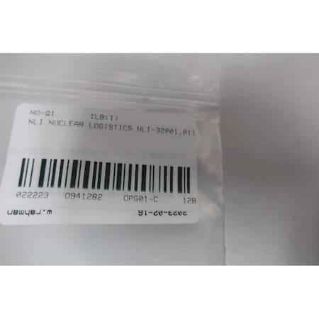 Nli Nuclear Logistics Orbisphere Oxygen Flow Chamber Gas Sensor NLI-32001.011