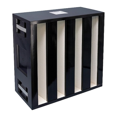 Koch Filter V-Bank Air Filter, 24 in W 114-851-101