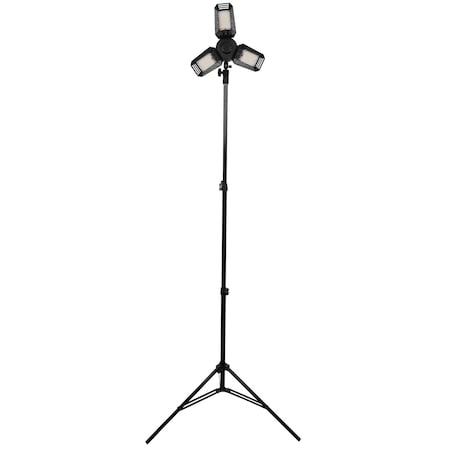 Performance Tool 6500+LM Work Light w/Tripod, 120V LED, Dimmable, 3000K W2286