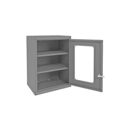 Durham Mfg Wall Mounted Storage Cabinet, 2 Shelves 070CV-95