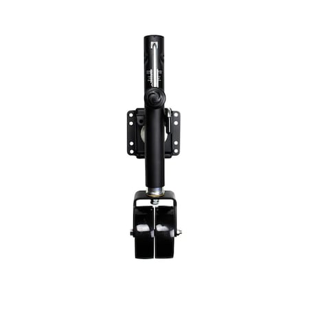 Powerwinch Select Series Jack - 1500lb, Bolt-On, Double Wheel, Carbon Black 21400-J-1500-B2-B-R