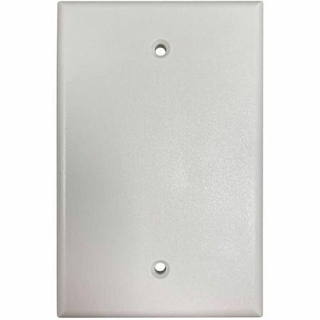 Eaton Tripp Lite Series Safe-IT Blank Wall Plate, Antibacterial, Ivory Matte, TAA N042AB-000-IVM