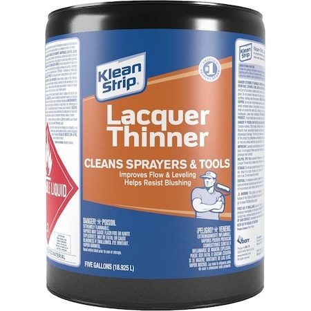 Klean-Strip Klean Strip CML170 Lacquer Thinner, 5 gal Can CML170