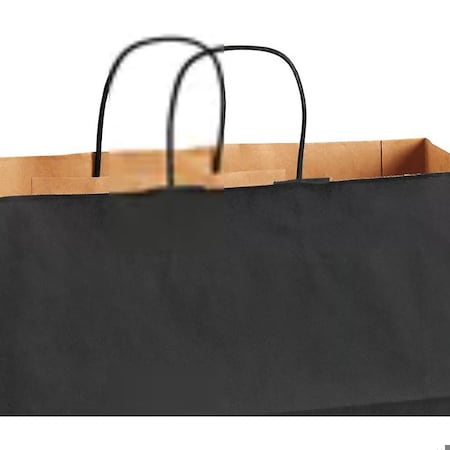 Duro Bag 16X6X12 Black Tint/Kraft, 250PK STVBK