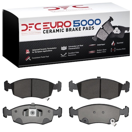 Dfc 5000 Euro Ceramic, Disc Brake Pad Set,  1600-1568-00