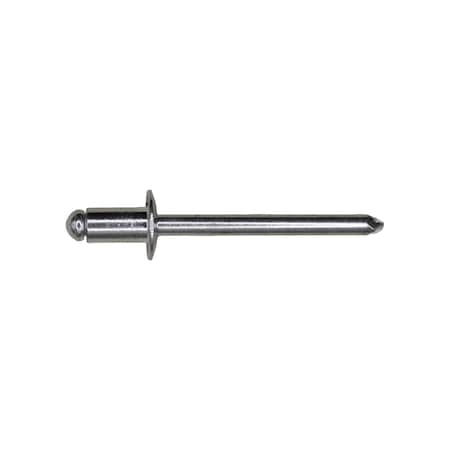 Auveco Panel Rivets Dome 3/8in Diameter 3/16in Grip 1/16in - 1/8in Ad62Abs, 500PK 5754
