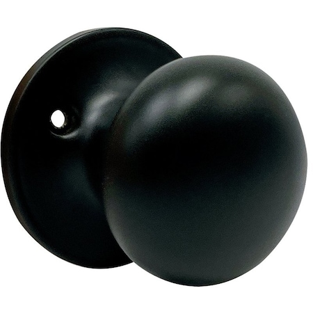 Prosource Dummy Lock, Tubular Knob, Matte Black TFX940B000V24