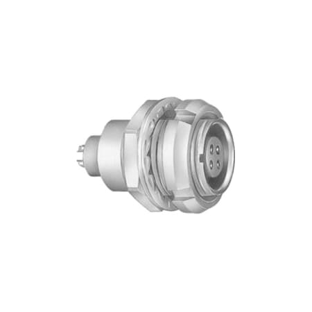 Lemo 2B Data Connector - Proprietary Connector Female - Chrome Plated ECG2B310CLL