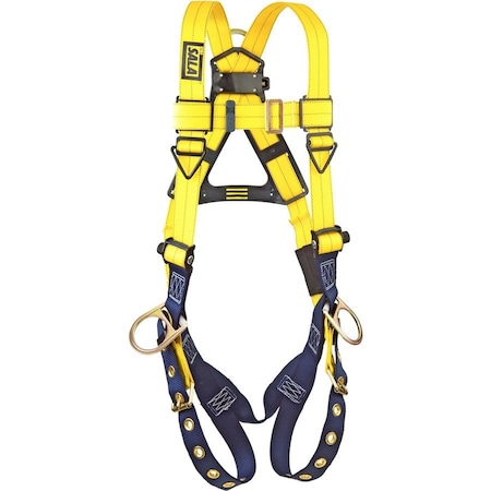 3M Dbi-Sala Delta(TM) Full Body Harness, Universal (S/M/L/XL), 420 lb., Mating Chest/ Tongue Leg Straps 1102008