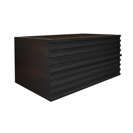 Native Trails Floating Charred Oak, Charred Oak, 14.75 in H, 30 in W VNM208