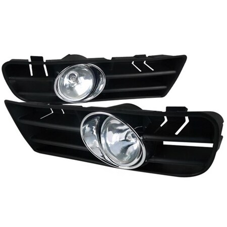 Overtime OEM Fog Lights for 99 to 04 Volkswagen Golf, Clear 6 x 9 x 14 in. OV516187