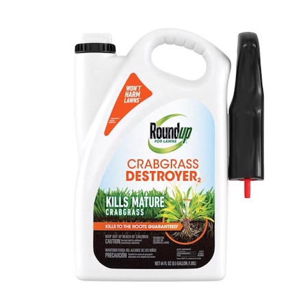 Roundup Crabgrass Weed and Vegetation Killers RTU Liquid 0.5 gal 4388501