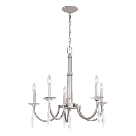 Vaxcel Hoyne 5 Light Chandelier H0243