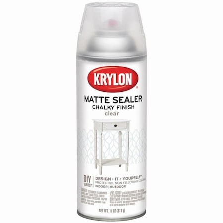 Krylon 11 Oz Clear Chalky Finish Matte Sealer Finish 4117