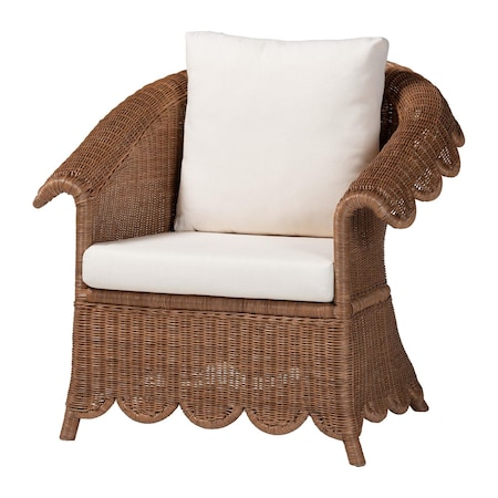 Bali & Pari Detta Natural Rattan Armchair 263-14482-ZORO