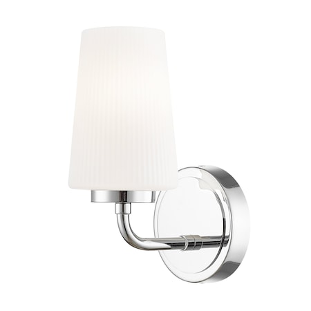 Z-Lite Montford 1-Light Wall Sconce, 4.5 in W, Chrome 7005-1S-CH