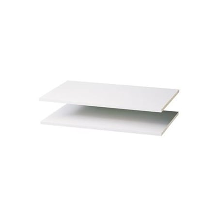 Easy Track 35 in. Shelves, White, 2PK RS1436ON