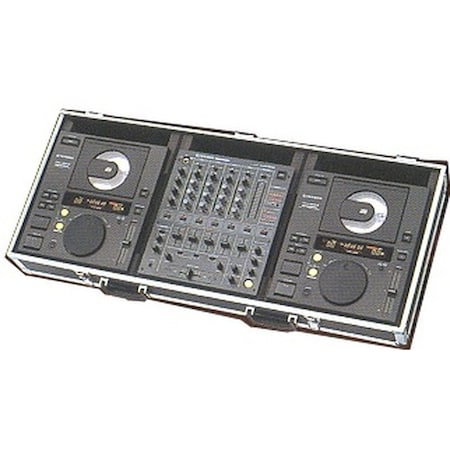 Pioneer FLY Drive DJ Coffin Case that holds two CDJ700 and one DJM300 or similarly sized units. CA700