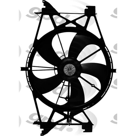 Global Parts Distributors Electric Cooling Fan Assembly 2811742