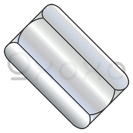 Oxoxo 6-32X1/2-5/16 Hex Rod Coupling Nut 5/16 inch Across Flats Zinc, 2500PK 547562