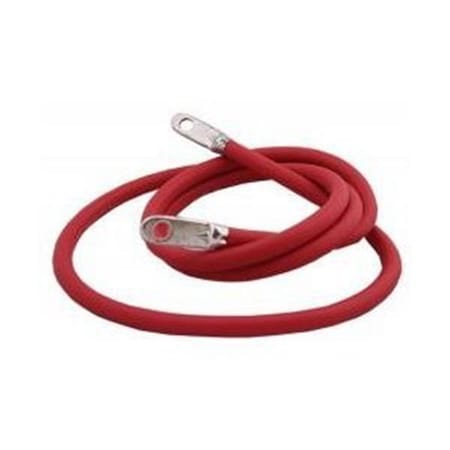 Sierra International BC88523 2 in. Battery Cables with Terminals, 4 Gauge - Red SR18.BC88523