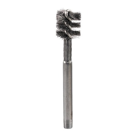 Red Head Wire Brush, Steel, 4 7/8" L WB-058