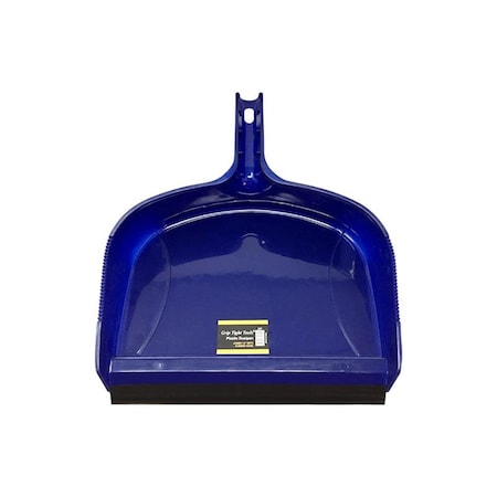 Homecare Products 13 in. Jumbo Plastic Dust Pan with Rubber Lip HO3970500