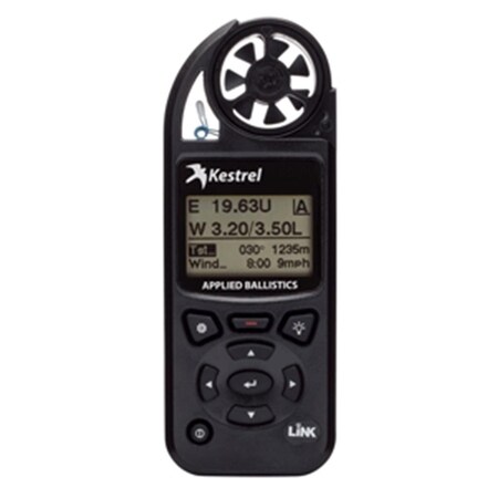 Kestrel 5700AB Elite Weather Meter with Applied Ballistics Link, Black 0857ALBLK