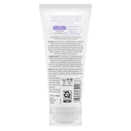 Dove Coconut and Vanilla pH Balancing Cream Whole Body Deodorant, 2.5 Ounce, 12PK 62712667