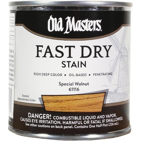 Diamond Vogel SPECIAL WALNUT FAST DRY STAIN - 1/2 PIN 61116