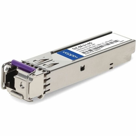 Add-On CISCO GLC-BX-U COMPATIBLE TAA 1000BASE-BX SFP TRANSCEIVER SMF, 1310NMTX/1490NMR GLC-BX-U-I-AO