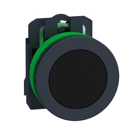 Schneider Electric Push Button Operator, 30 mm, 1NO, Black XB5FA21
