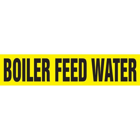 Accuform ASME ANSI PIPE MARKER BOILER FEED RPK169SSH