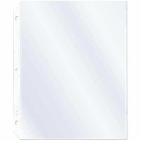 C-Line Products Sheet Protector, Clear Poly, PK50 62037