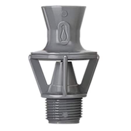 Filter Pump CPVC Sparging Eductor, 3/4in MPT connection, 30 degree dispersion angle PE-3/4MA