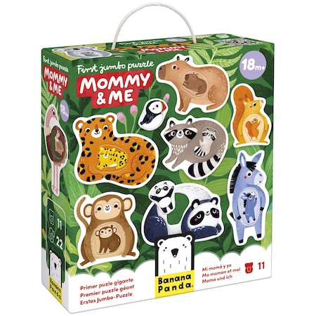 Banana Panda First Jumbo Puzzle Mommy & Me, 18+ Months 49346