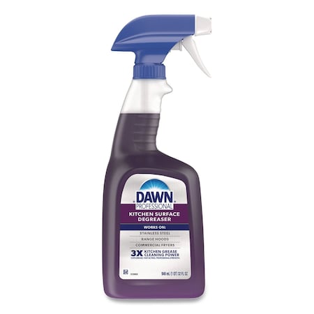 Dawn Professional Cleaners & Detergents, 32 oz Trigger Spray Bottle, Liquid 07308