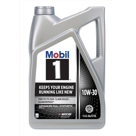 Mobil 1 10W-30 Gasoline Motor Oil 5 qt 122326