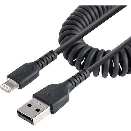 Startech.Com 1m/3ft USB to Lightning Cable, Coiled RUSB2ALT1MBC
