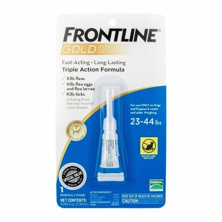 Frontline Gold for Dogs 23-44 lbs 733662