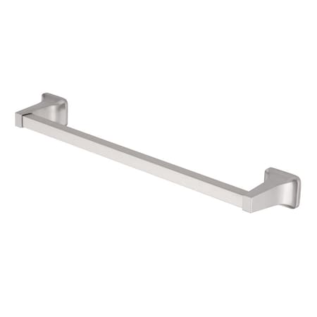 Oakbrook Collection Brushed Nickel Towel Bar 18 in. L Die Cast Zinc BH-OB3018BN
